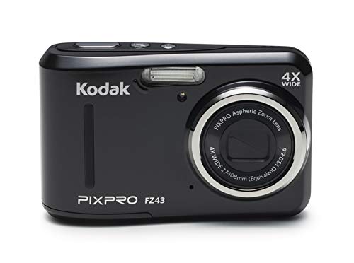 Kodak PIXPRO FZ43-BK 16MP Digital Camera with 4X Zoom