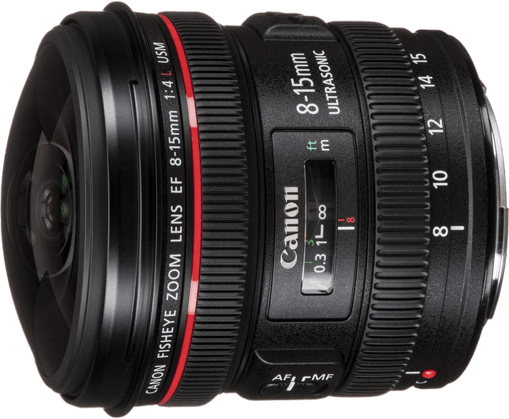 Canon EF 8-15mm F/4L Fisheye USM