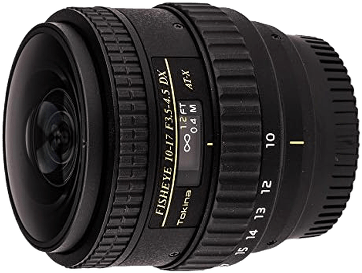 Tokina AT-X Fisheye AF 10-17mm F/3.5-4.5 IF DX NH for Nikon F